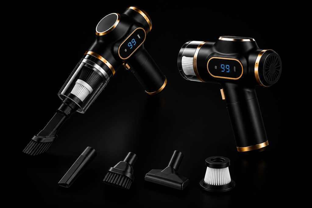 WOREX AirClean™ | Aspirador Portátil para Coche